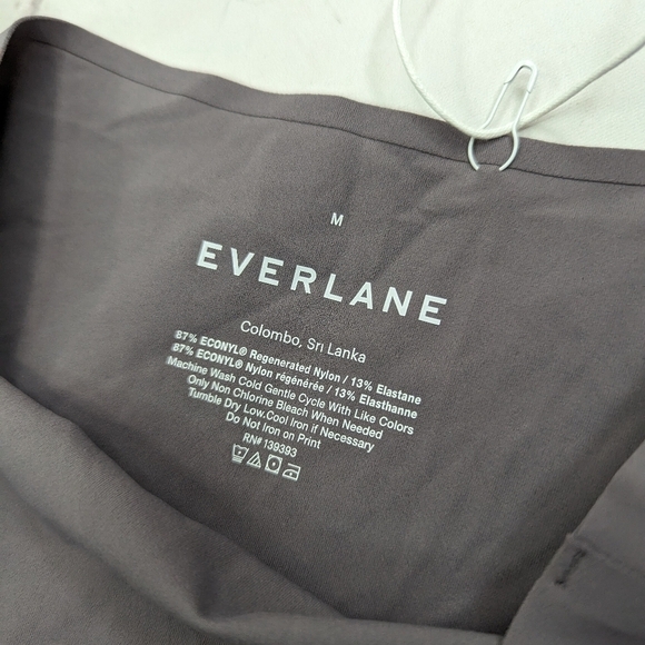 Everlane Underwear Women Gray  Seamless Panty Invisible Thong High Rise - Picture 2 of 10